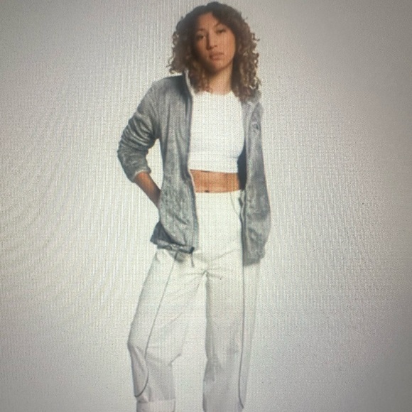 North Face Osito Jacket-Fleece Grey-Women's Size Small - Picture 3 of 5